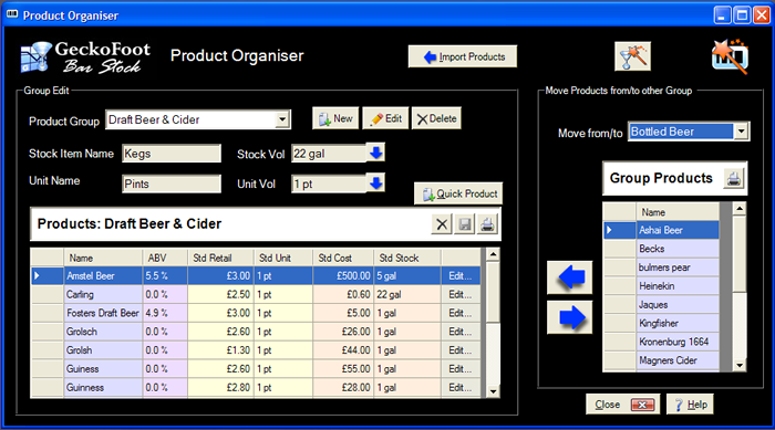 View Options